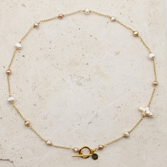 Nixie - Halsband Guld 01